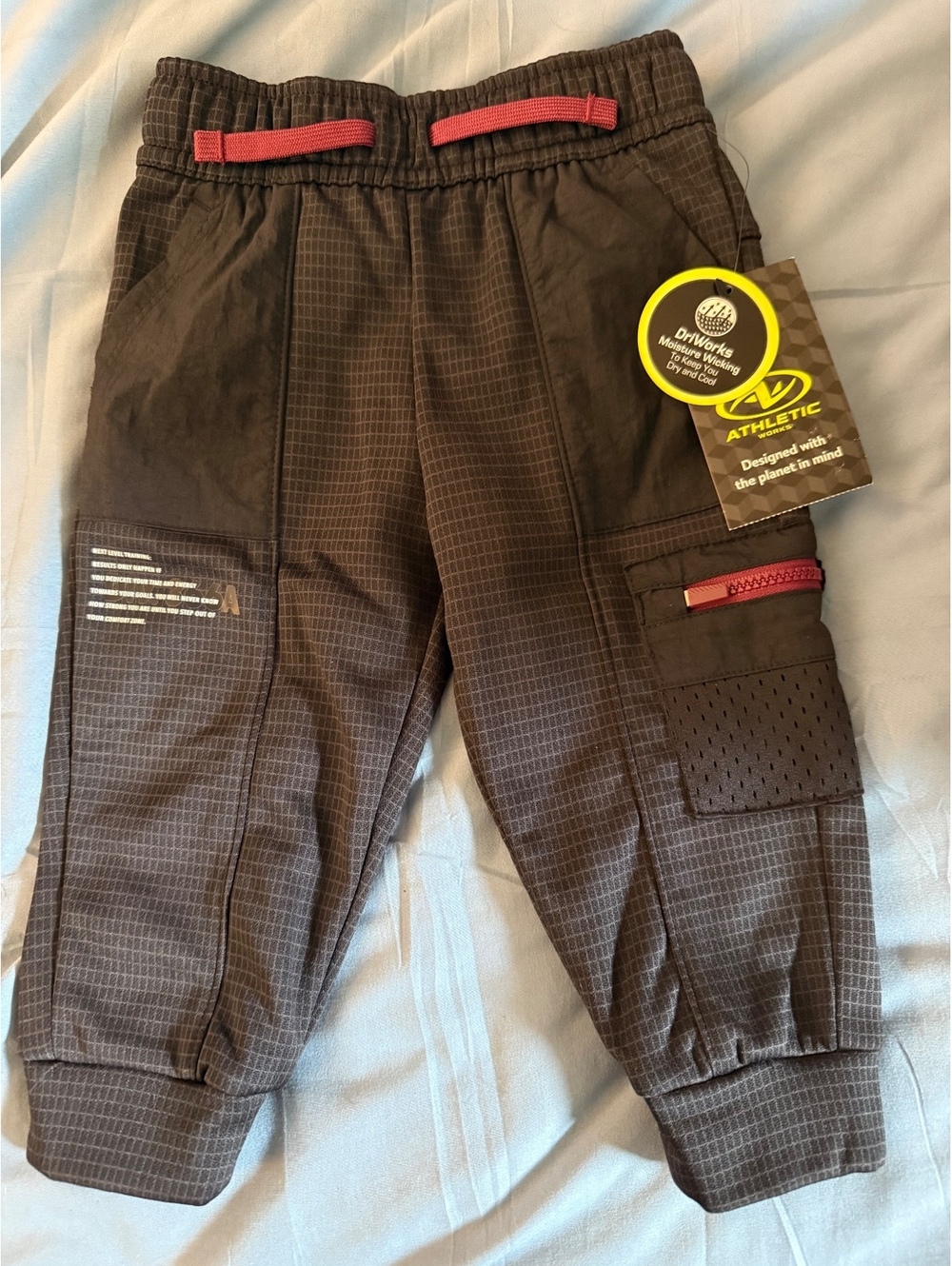Athletic Works 12 Month Boys Track Pants New with Tags